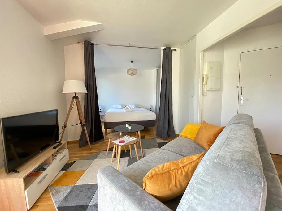 Grand Studio, Belle Terrasse Avec Vue Nantes Luaran gambar