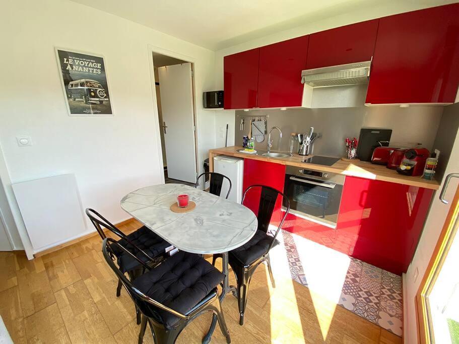 Grand Studio, Belle Terrasse Avec Vue Nantes Luaran gambar